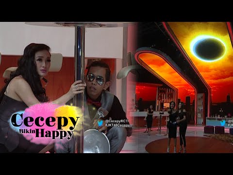 Zaskia & Dede Takut Melihat Gerhana Matahari [Cecepy] [9 Maret 2016]