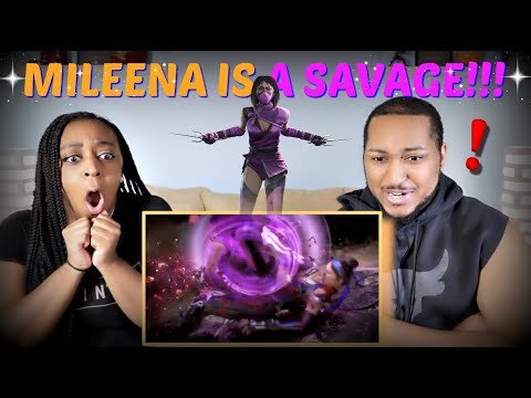Mortal Kombat 11 Ultimate Official Mileena Gameplay Trailer REACTION!!!
