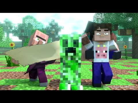 Annoying Villagers 38 - Minecraft Animation