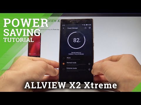 How to Enable Power Saving Mode on ALLVIEW X2 Xtreme - Battery Saver |HardReset.Info