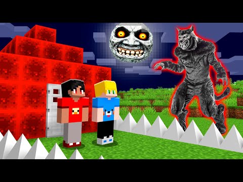 BASE 100% SEGURA contra MONSTROS no Minecraft!