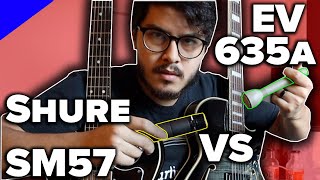 Video thumbnail for Electrovoice 635a vs Shure SM57 - BUDGET DYNAMIC MIC SHOOTOUT (Electric Guitar) by Nick Rousseau