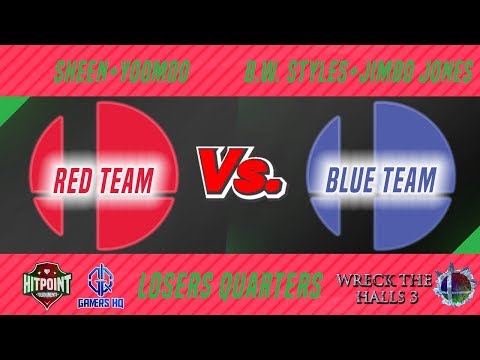 Wreck the Halls 3 LQ Doubles - Sheen and Yoomoo vs B.W. Styles and Jimbo Jones