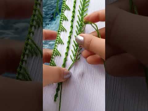 beautiful embroidery 🪶 💯 #viralvideo #embroidery #handbroidery #embroiderydesigns