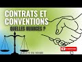Contrat et Convention : définitions et nuances.