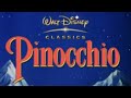 Pinocchio Disney DVD VHS Promo