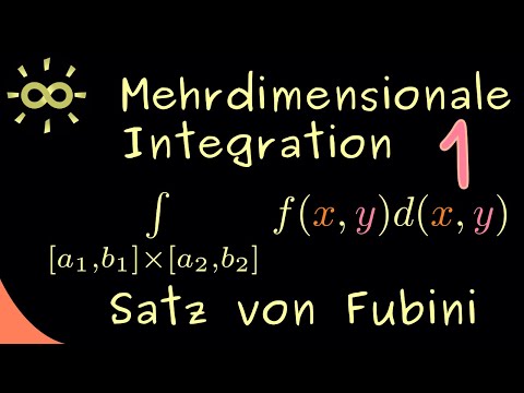 Mehrdimensionale Integration 1 | Satz von Fubini [darkmode]
