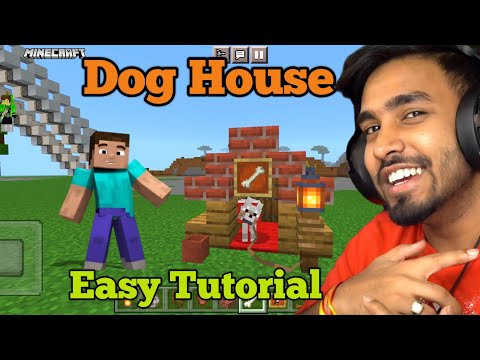 Insane Minecraft Dog House Build Tutorial!