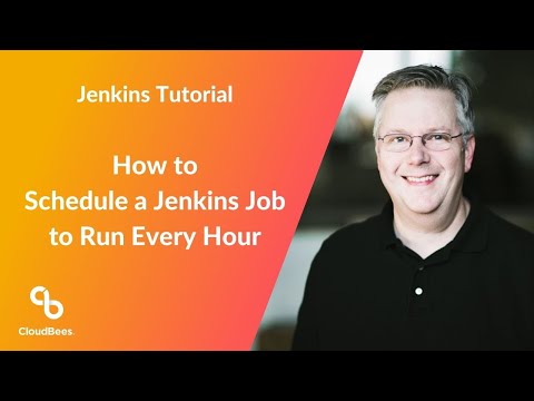 怎样将某项 Jenkins 作业编排为每小时运行