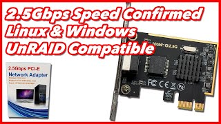 EP-9635: 2.5Gbe PCIe Network Card - Windows & Linux Compatible