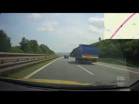 Czech Republic. Motorway D1, Brno-center — Vyškov-east, 2021, 4x