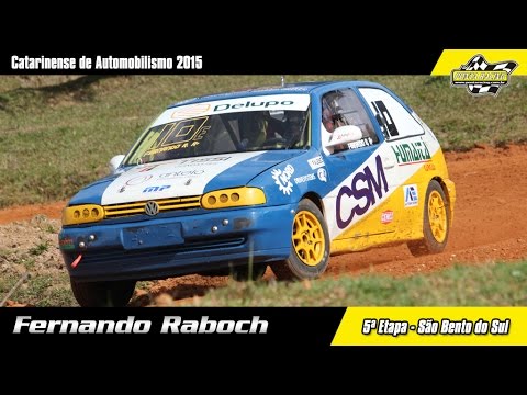 Fernando Raboch - 5ª Etapa Catarinense de Automobilismo 2015 - São Bento do Sul