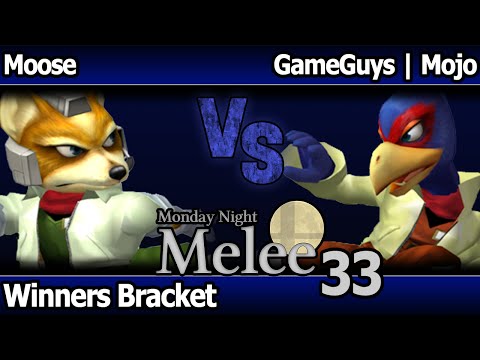 MNM 33 Melee - Moose (Fox) vs GameGuys | Mojo (Falco) - Winners Bracket
