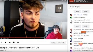 Markie Vs Lewis Clark BEEF On Livestream