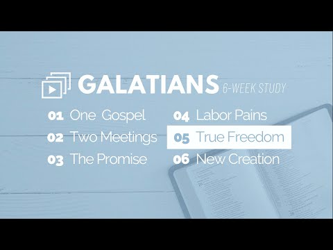 Galatians Bible Study Lesson 5 - True Freedom