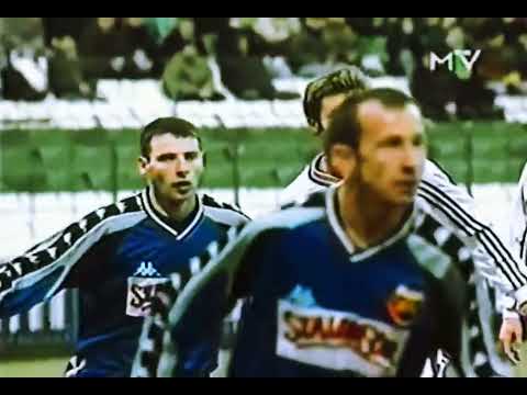 Tóth Mihály, Bárányos, és Horváth Péter góljai a Pécsnek. Ferencváros-Pécsi MFC 4-1 (2000.03.04.)