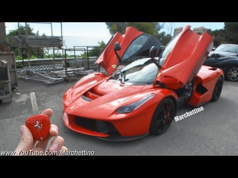 LaFerrari vs Ferrari Enzo Onboard - Engine Sound Comparison