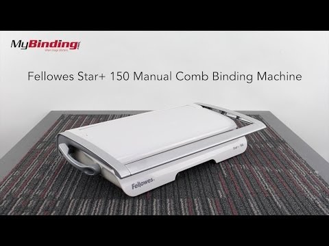 Fellowes Star+ 150 Manual Comb Binding Machine