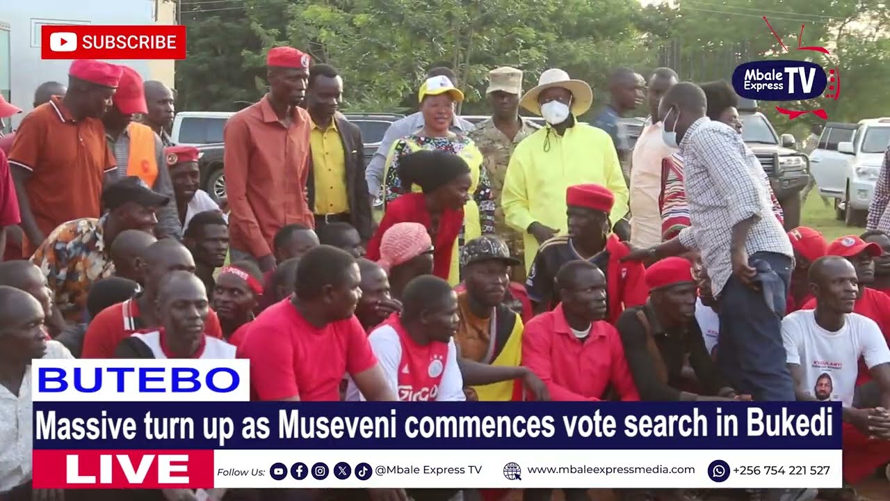 President Museveni commences vote search in Bukedi 