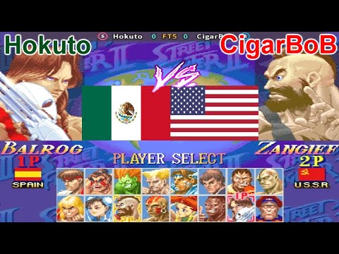 Super Street Fighter II X: Grand Master Challenge - Hokuto vs CigarBoB FT5