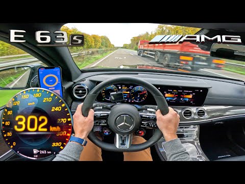 2023 Mercedes-AMG E63 S WAGON | TOP SPEED on AUTOBAHN!