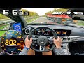 2023 Mercedes AMG E63 S WAGON TOP SPEED On AUTOBAHN