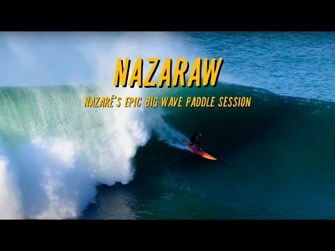 Nazaré Epic Paddle [ Raw Footage ]
