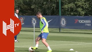 Chelsea train ahead of Europa League final!