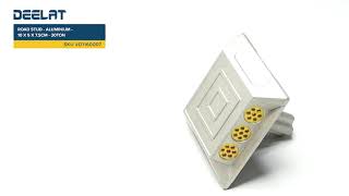 Road Stud - Aluminium - 10 x 5 x 7.5cm - 30 Ton #D1160007