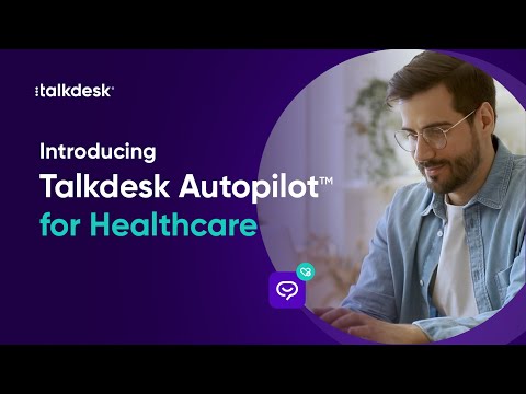 Talkdesk Autopilot for Healthcare | Stock Animation & Motion Graphics | Talkdesk