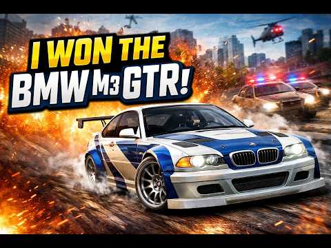 😱 Insane Final Race – BMW M3 GTR Unlocked! | NFS MW