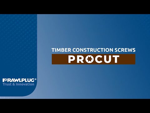 PROCUT – timber construction screws (animation)