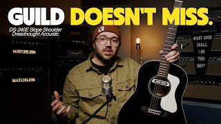 Video thumbnail for GUILD DOESN'T MISS with this affordable acoustic guitar | Guild DS-240E Memoir by Ambient Endeavors