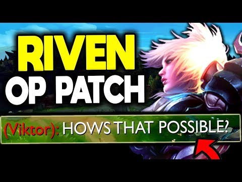 THIS PATCH RIVEN LEVEL 1 IS OP! - 100% WIN TOPLANE USING RIVEN LV 1 CHEESE! S10 RIVEN GAMEPLAY GUIDE