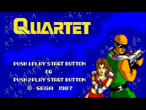 Quartet - Sega Master System | Full Game Longplay (HD)