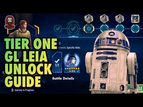 Tier 1 of the GL Leia Unlock Guide! How to Remod R2 Properly!
