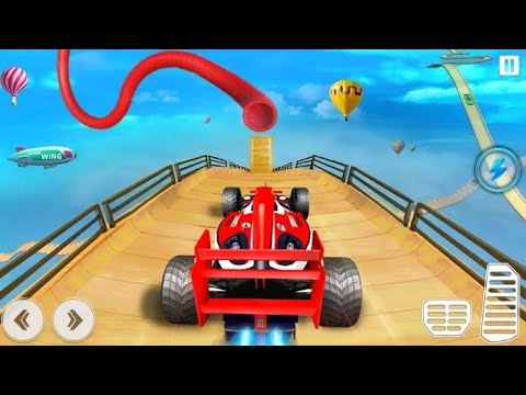 Formula Car Racing Stunts 3D - Impossible Car Mega Ramp Simulator 2021 - Android GamePlay