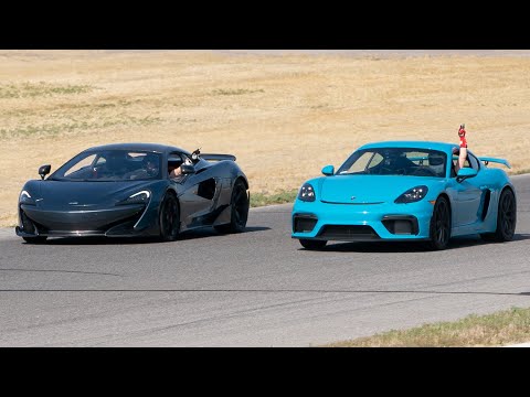 Buttonwillow CW13 718 GT4 vs A90 Supra vs 458 Challenge 🏁