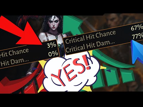 Stop Wasting Damage! How to MAX Crit Chance & Crit Damage in Diablo Immortal