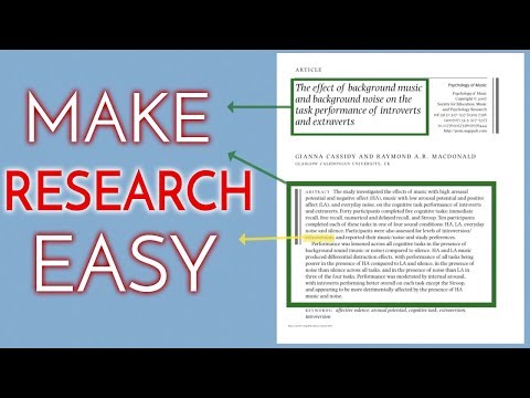 How to Make Research Easy (& Even Enjoyable)