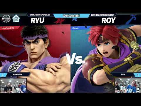 Gwinnett Brawl September 2019 - Hushpuppy(Samus/Ryu) VS Dusk(Roy) - Losers Quarters