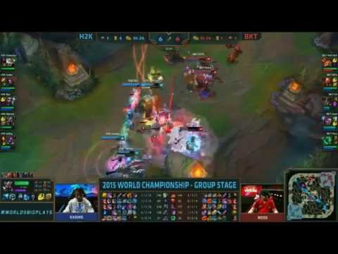 H2k-Gaming vs Bangkok Titans Highlights | kaSing defends Hjarnan