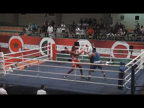 final boxe espoir 8 /  youness baala