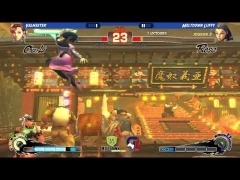 Valmaster vs MD Luffy USF4 Show in Meltdown Paris
