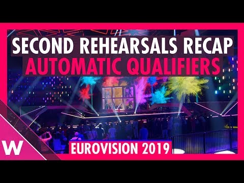 Eurovision 2019 automatic qualifiers second rehearsals recap |  Day 4 (May 12) | wiwibloggs