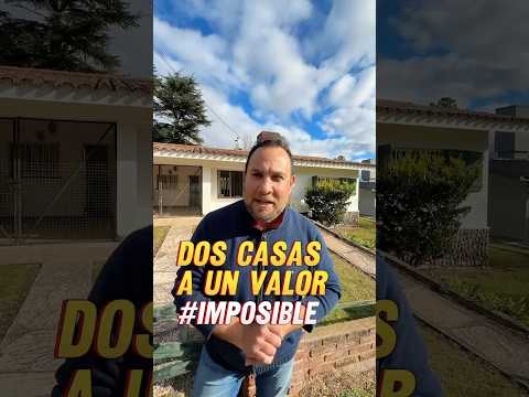 DOS CASAS A LA VENTA EN VALOR MUY CONVENIENTE. En #villageneralbelgrano mirá esta gran oportunidad.