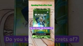 Let’s find out the secrets together! Opening a Secrets of Strixhaven Play Booster!