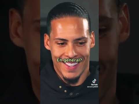 VAN DIJK habla de MESSI #shorts