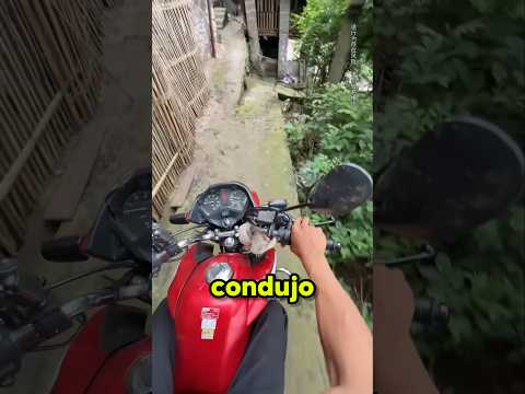 😱🏍️ ¡El Viaje en Moto Más Peligroso de la Montaña! #shorts #viral #new