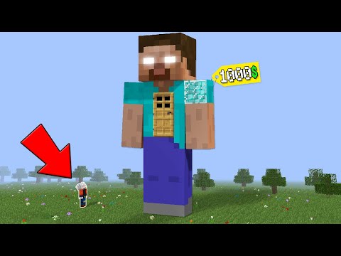 $1000 HIDDEN HEROBRINE HOUSE - Minecraft